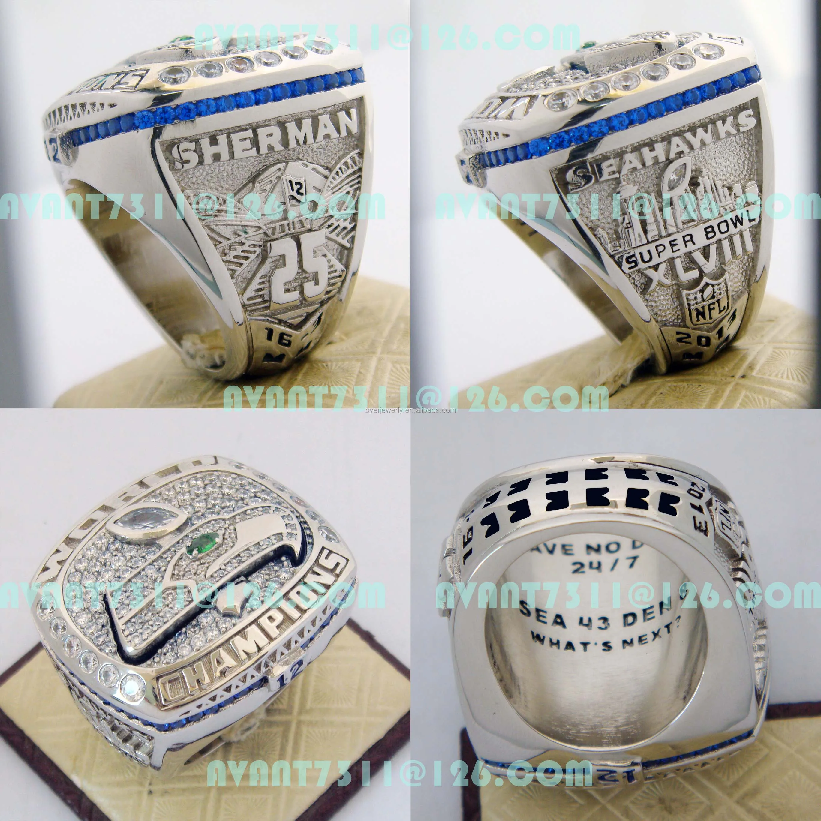2021 Championship Ring Sports Jewelry Football Championship Ring Female
