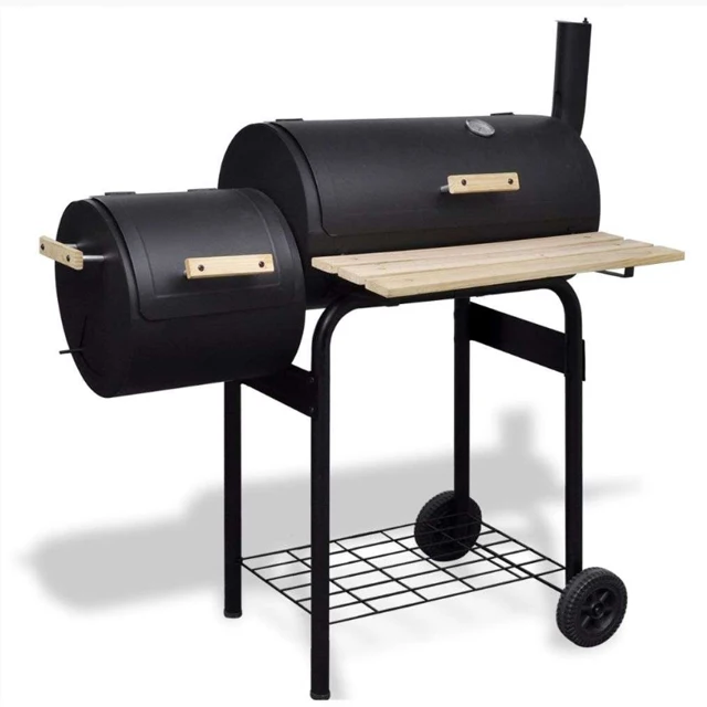 Heavy Duty Barrel Charcoal Half Drum Bbq Grill Buy Half Barrel Bbq