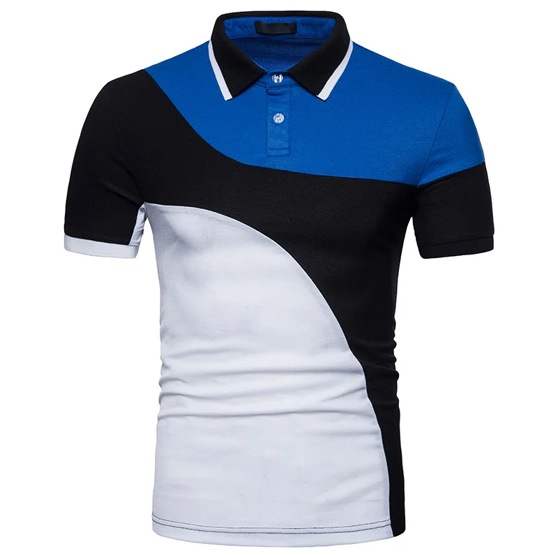 P137 2022 180g Kapas Kain Poliester Pria Polo Shirt  