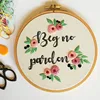 chinese cross stitch FLOWER Multi Patterns Chinese hoop Embroidery