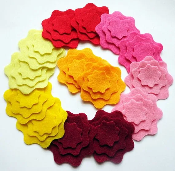 Elegant Decorations Artificial Decor Roses Wholesale Handmade Die Cut