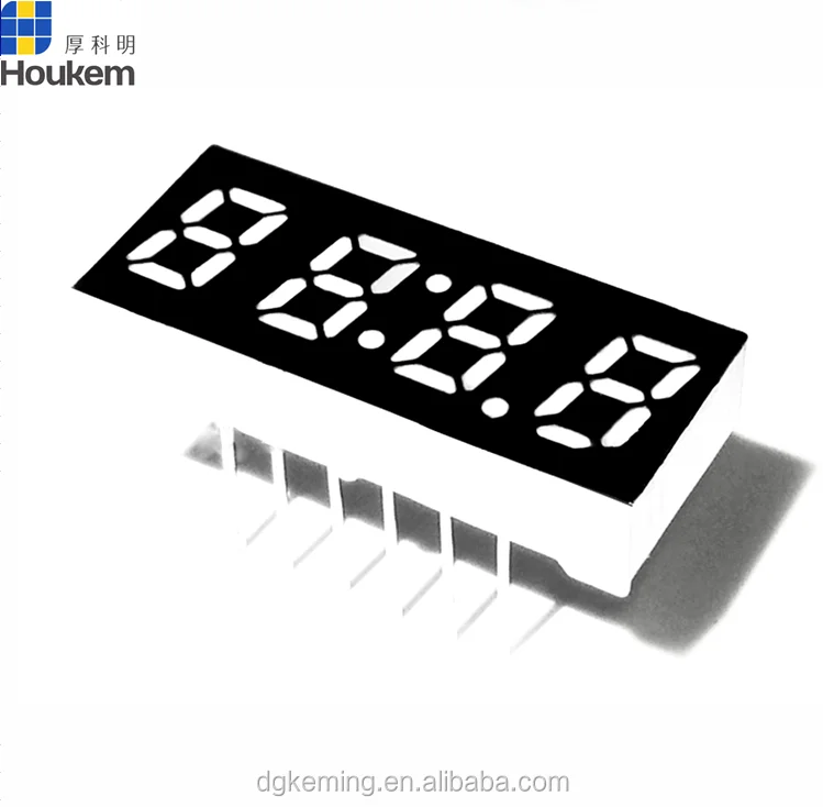 0.25'' 4 digit 7 segment led display