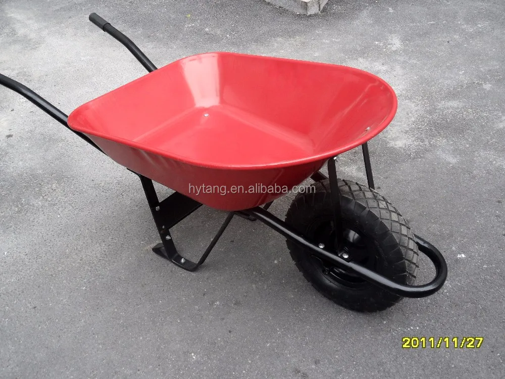 78l And 160kg Load Steel Tray Durable Wheelbarrows Wb7400r Buy