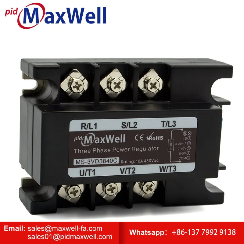 Maxwell Ms3vd3840 40amps Scr Heater Controller Buy Scr Heater
