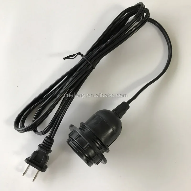 China Supplier Electrical Salt E12 Lamp Socket Extension Cord With