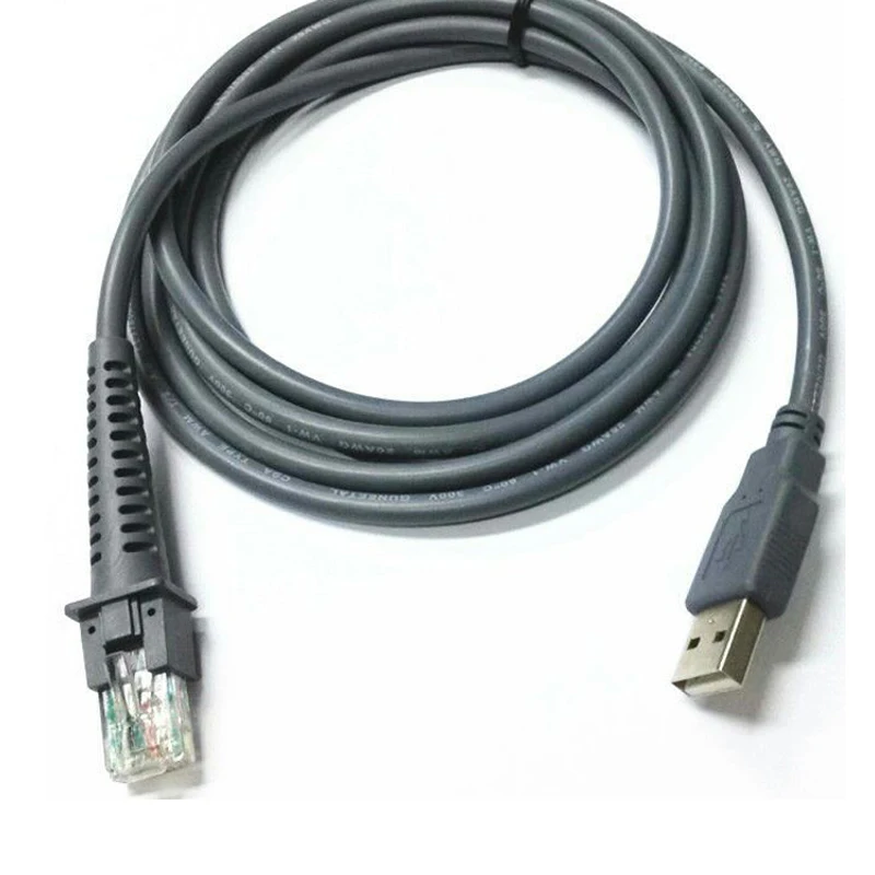 Usb A Male To Rj45 Barcode Scanner Usb Cable For Symbol Barcode Ls2208 