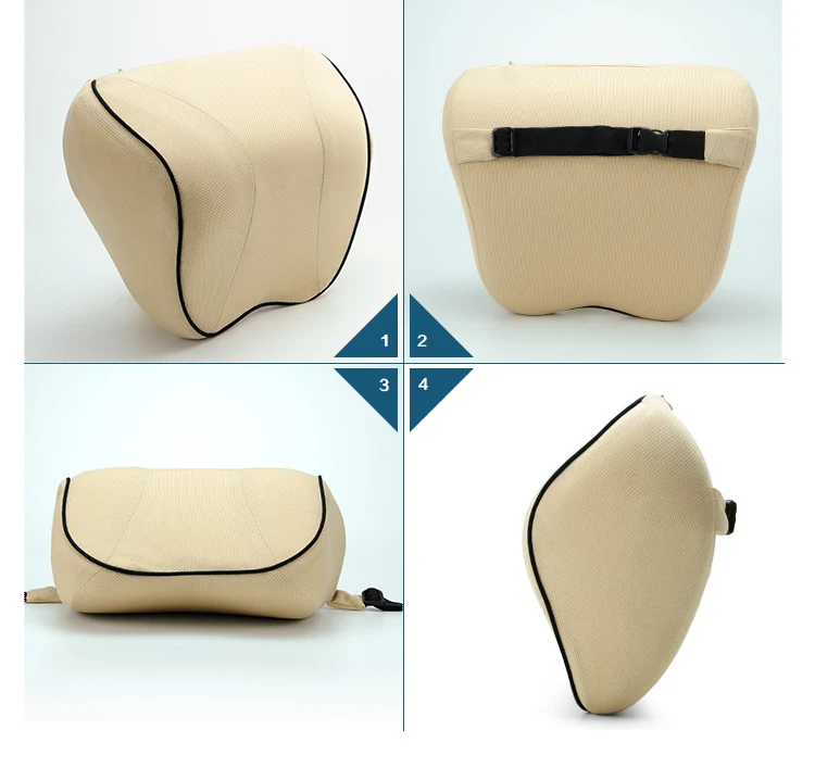 BYC Car Seat Head Neck Support Pillow 70D Memory Foam Neck Rest Pillow.jpg