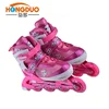 pearl mesh+PU shoe upper PU Wheel inline skate shoes / inline skate frame in the right shoe