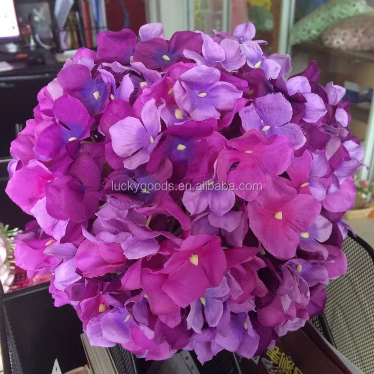 Light Green Hydrangea Artificial Silk Flower Kissing Ball For Sale