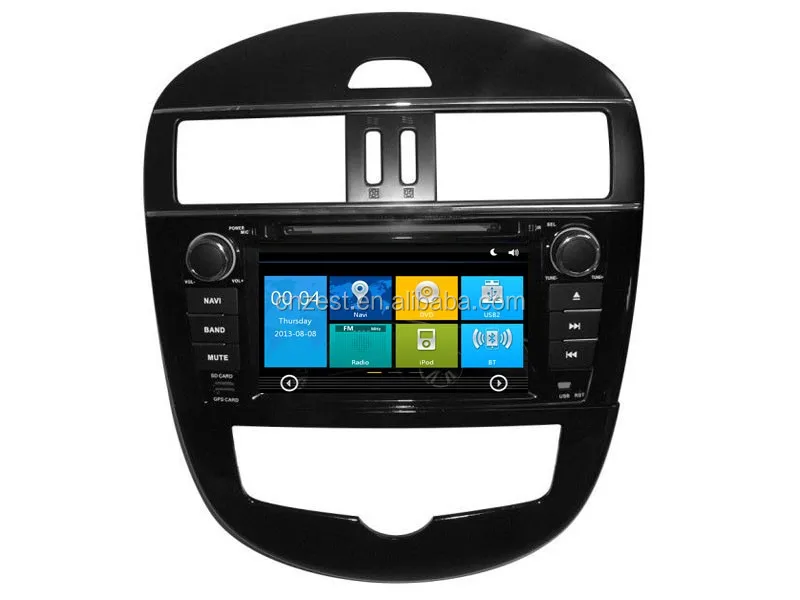 Car Stereo For Nissan Pulsar Tiida Double Din Car Stereo With Gps Rds