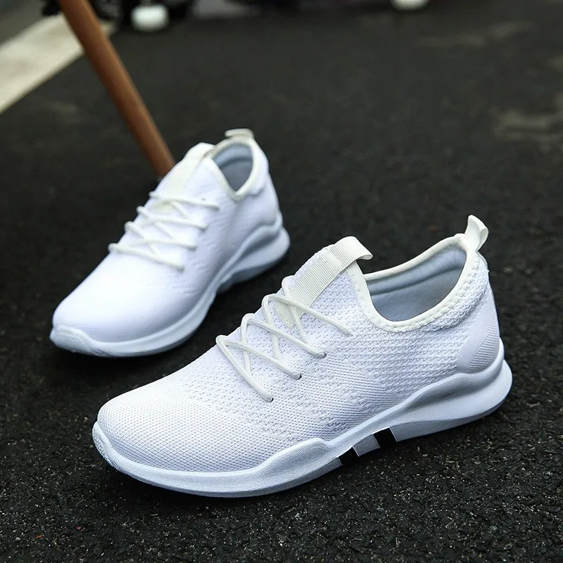 Spring And Summer Fashion Mens Casual Shoes Lace-up Breathable Shoes ...