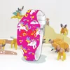 Hot Sale Customized Logo Printed Colorful Silicone Touch Scented Led Watches For Girls