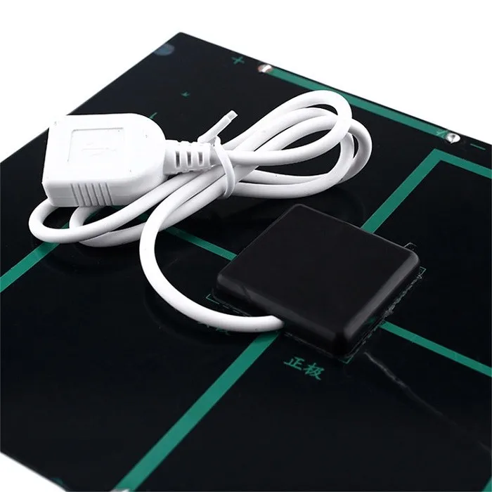 Policristalino de Células Móvel para Banco de Potência Carregador Solar Solares Painel Usb Charger 3.5 w 3.5 W Carregador Solar Policristalino de Células