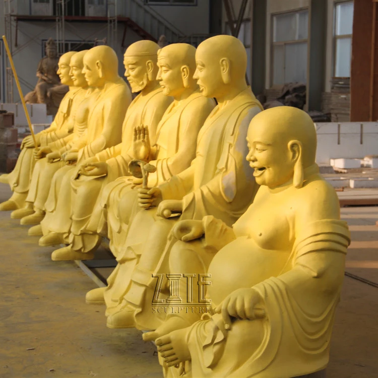 Outdoor Garden Brass Sculpture Bronze Shaolin Monk Statue Buy Shaolin