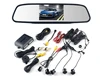 High Quality 4.3 Inch Mirror Monitor Car Reverse Parking Sensor with Rearvew Camera