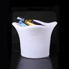 KTV nightclub bar events led illuminated led champagne bucket electric champagne cooler with colors changing