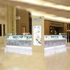 Sterling Silver kiosks display & Titanium Wedding Rings display kiosks