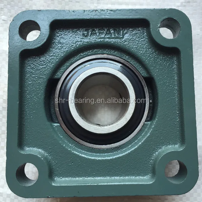 WGFZ20H Black 4-Bolt Flanged Bearing w Lock Collar for Universal Products 