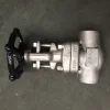 high temperature F22 solid wedge type gate valve