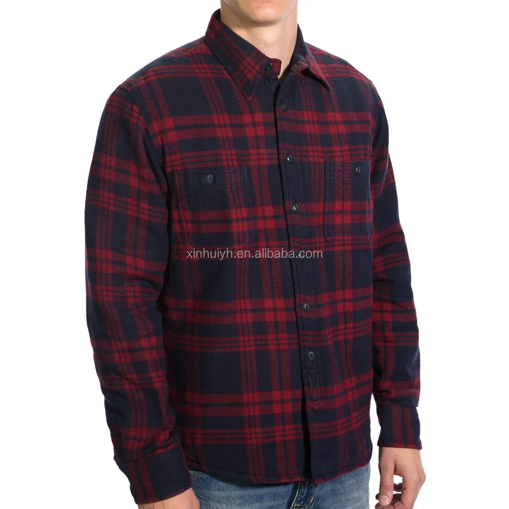 red check shirt with blue jeans