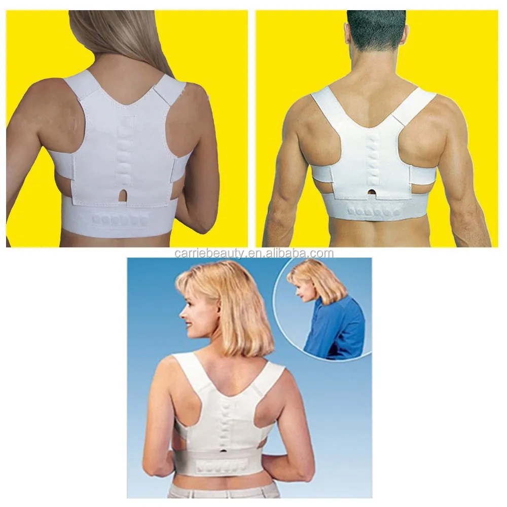 Magnetic Therapy Shoulder Support Back Support Brace Posture Corrector Belt