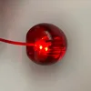 Red cherry LED lights decorated with Christmas trees on Christmas Day