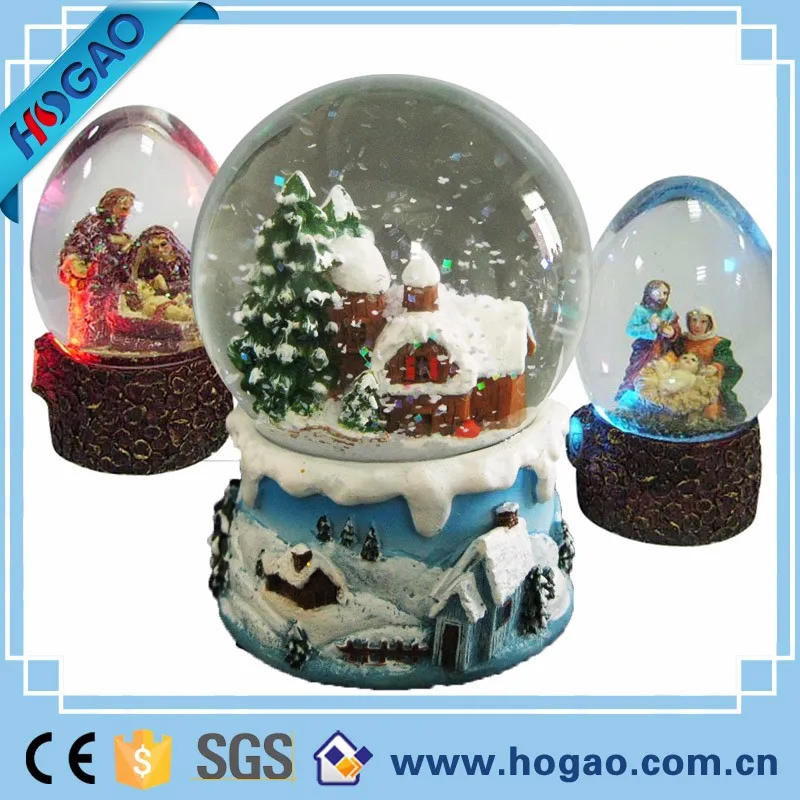 Wondise Rechargeable Musical Santa Snow Globe Lantern - Spinning Glitter With 6-Hour Timer - View #3
