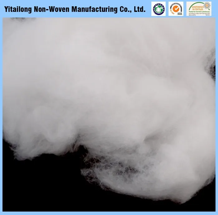 Manufacture Polyester Fiberfill Pillow Batting For Pillow/textile