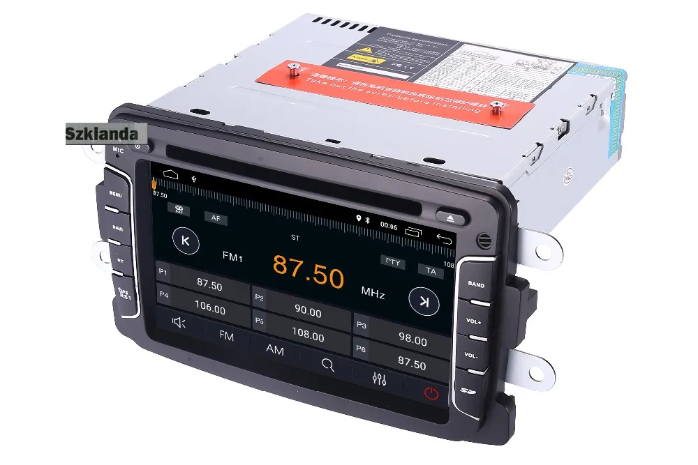 Best 7"android 8.1 car gps navigation For Renault Duster Dacia Sandero Capture Lada Xray 2 Logan 3G WIFI bsd radio stereo multimedia 15