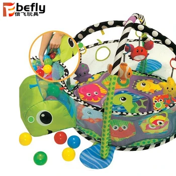 baby turtle play mat