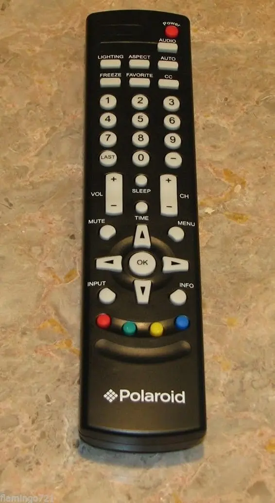 remote control for polaroid tv