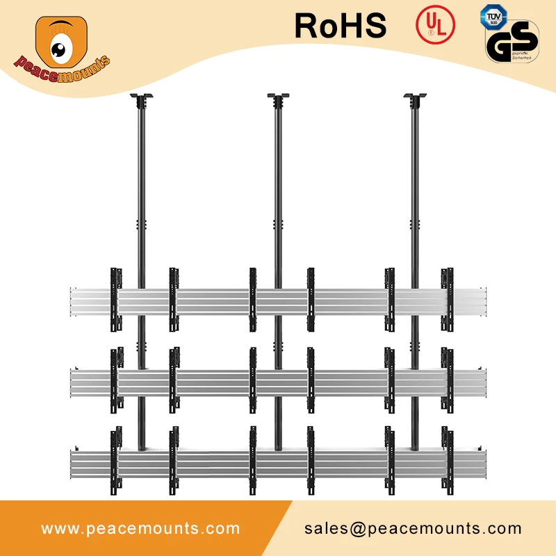 Digital Signage Tv Ceiling Mount Suits For 3 3 Back To Back Tvs Buy Tv Ceiling Mount Digital Signage Tv Mount Ceiling Mount Product On Alibaba Com