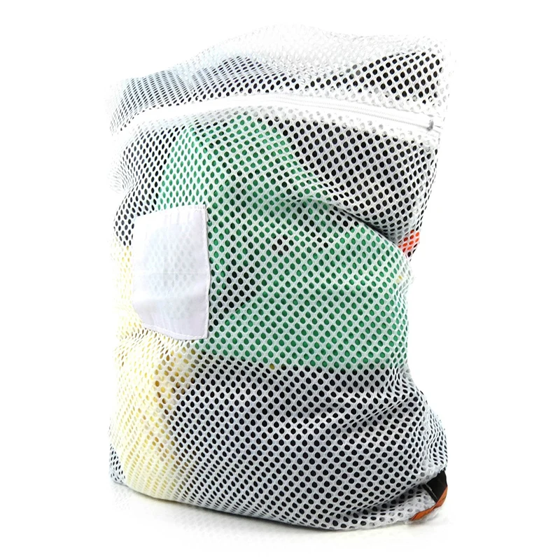 Eono Essentials Laundry Net Laundry Bag for Washing Machine Mesh Fabric White 6er Pack 