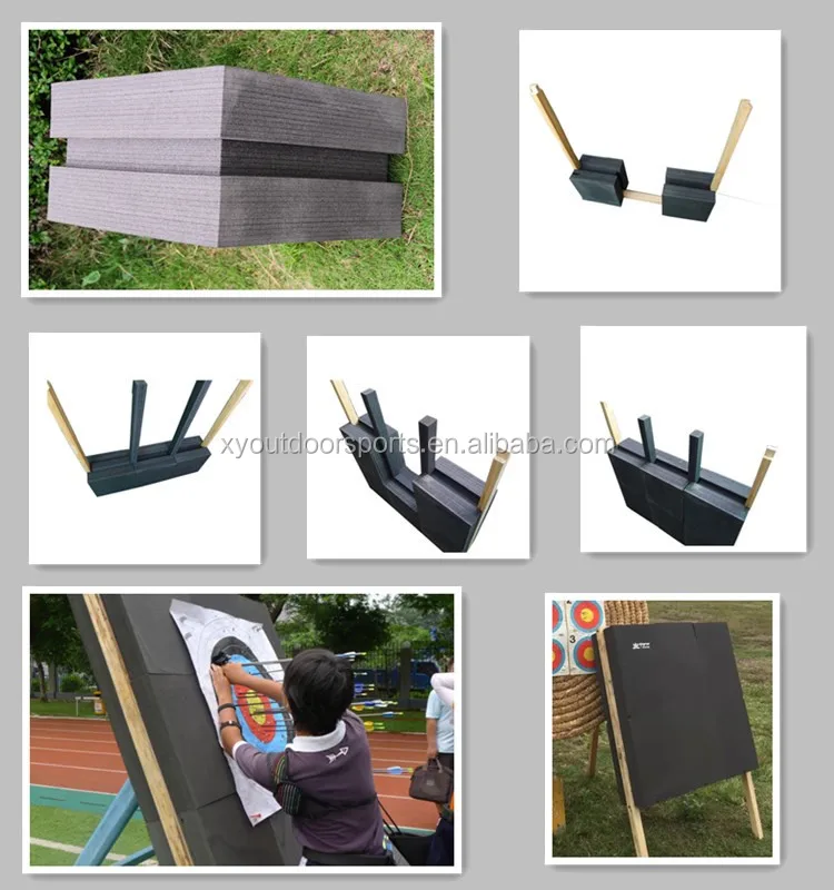 High Quality Xpe Foam Domino Archery Shooting Target For Shooting Sr