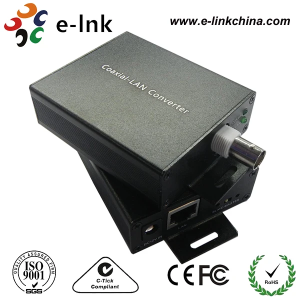 Over Coaxial Unmanaged Network Extender Kit 2.4km Ip To Coax