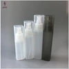 Empty 50ml 60ml 75ml pp square bulk perfume mist spray bottle