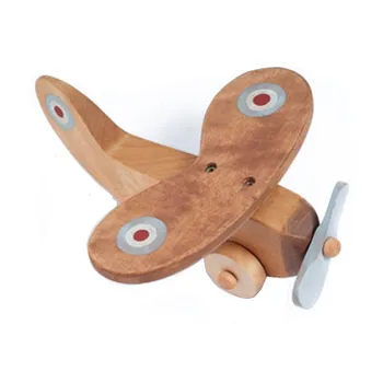 wooden plane toy