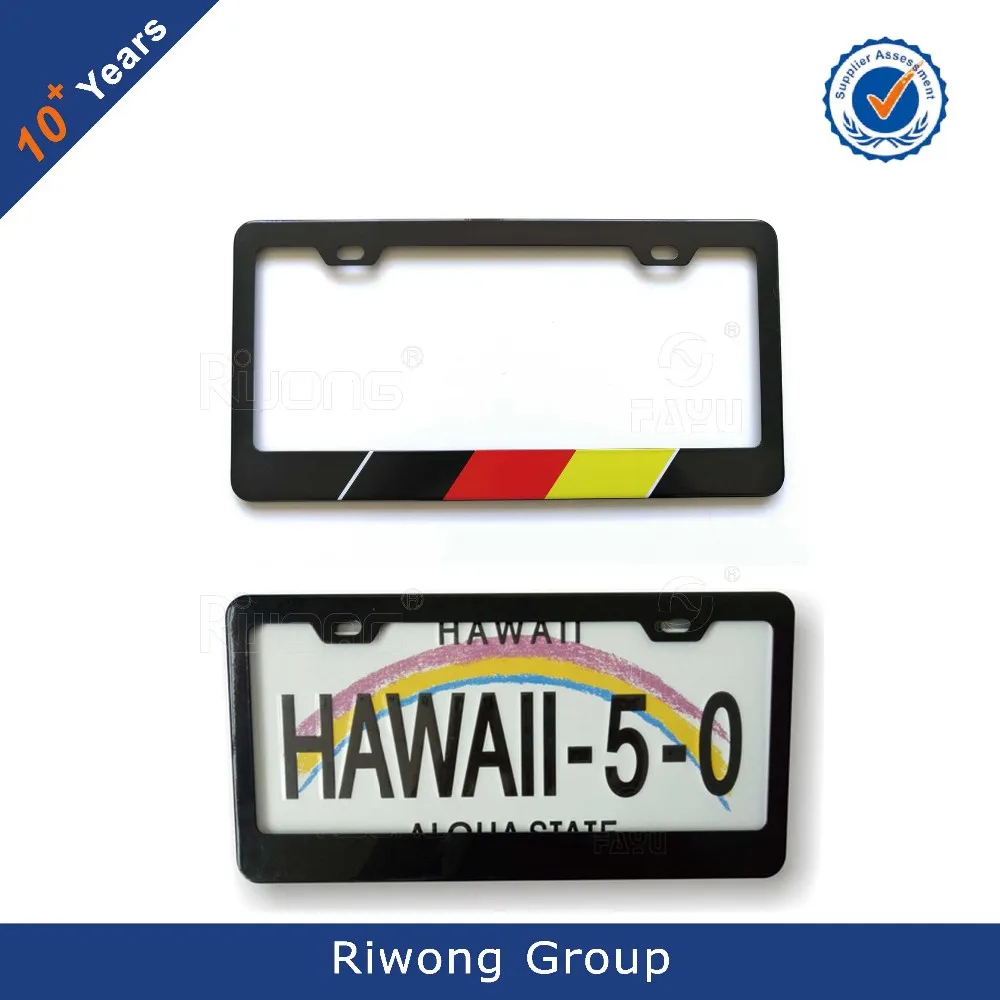 Custom Australia License Plate Frame Plastic Car Number Plate Frame
