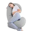 Pregnancy Bed Rest Pillow for Pregnant Help Ease Into a Better Sleep, Relieve Back Pain Associated with Pregnancy
