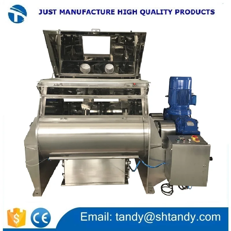 Food Grade Mixing Equipment Blade Double Shafts Paddle Mixer Buy Double Shafts Paddle Mixer