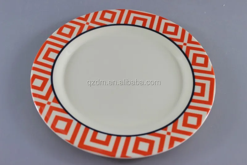 23CM Melamine Dinner plate Round Plate 9inch