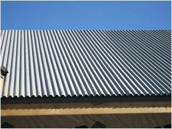 镀锌波纹屋面板应用程序