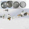 Aluminum Easy open can lid end cap machine
