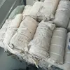 Weifang textile woven grey fabrics bags packing pure linen fabrics