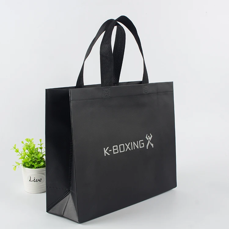 
custom heavy capacity shopping bag made by non-woven fabric print bag 