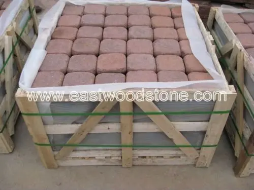 SE-1072 Red Sandstnoe Tumbled Cobble Stones Manufacturer.jpg