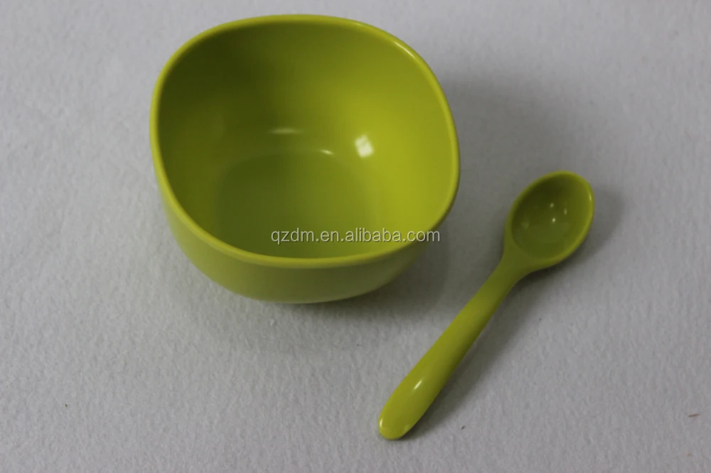 Melamine Plastic seasoning Bowl and spoon sets
