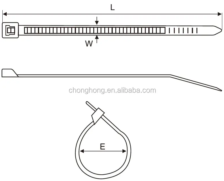 nylon cable ties..