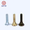 Customized half thread brass alloy hex socket head bolt