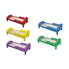 2019 new Preschool injection nursery cot stackable sleeping plastic child bed